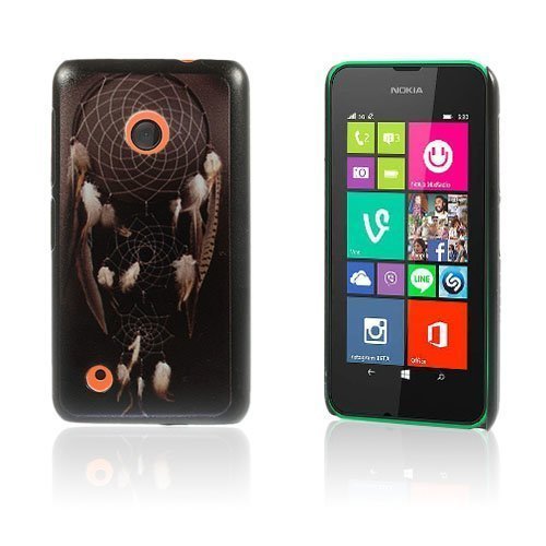 Christensen Edge Nokia Lumia 530 Kova Suojakuori Höyhen Unisieppari