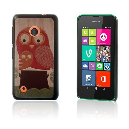 Christensen Edge Nokia Lumia 530 Kova Suojakuori Kaksi Pöllöä
