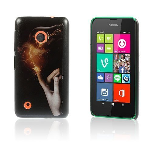 Christensen Edge Nokia Lumia 530 Kova Suojakuori Sähkö Sormi