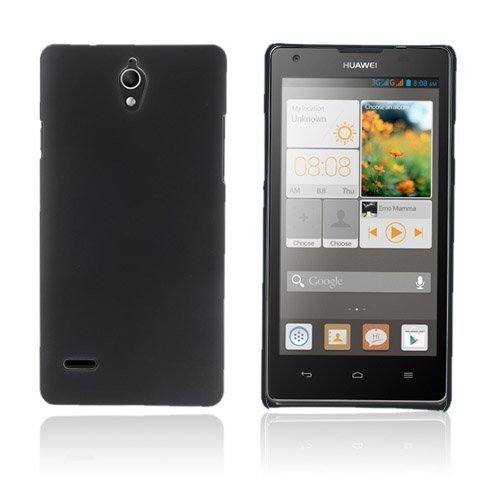 Christensen Musta Huawei Ascend G700 Suojakotelo