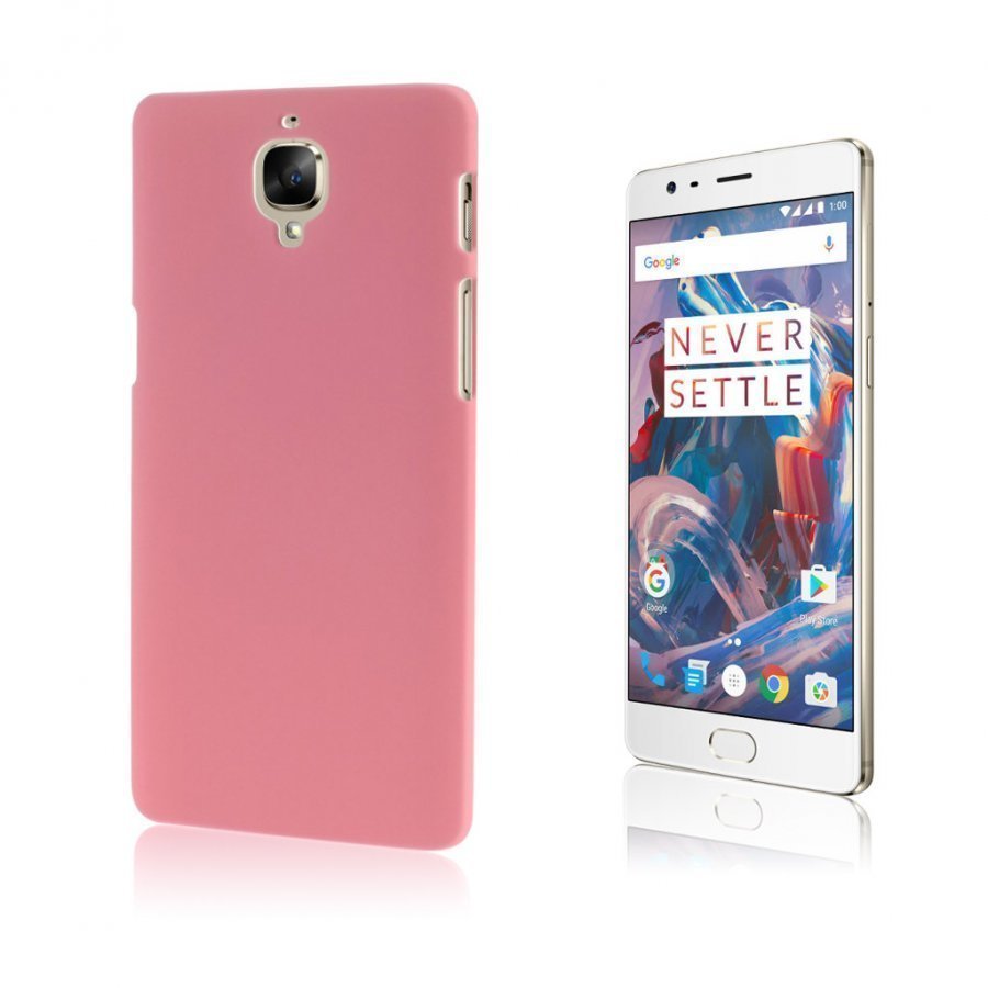 Christensen Oneplus 3 Kuminen Kova Kuori Pinkki