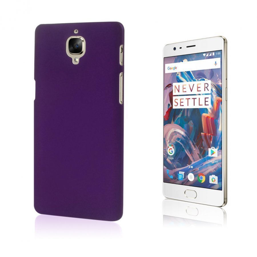 Christensen Oneplus 3 Kuminen Kova Kuori Violetti