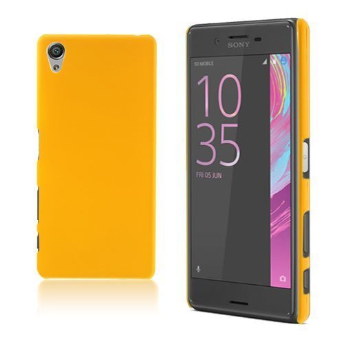 Christensen Sony Xperia X Muovikuori Keltainen