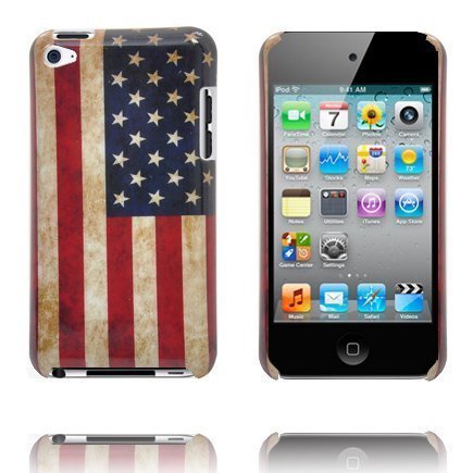 Classic Patriot Us Lippu Ipod Touch 4 Suojakuori