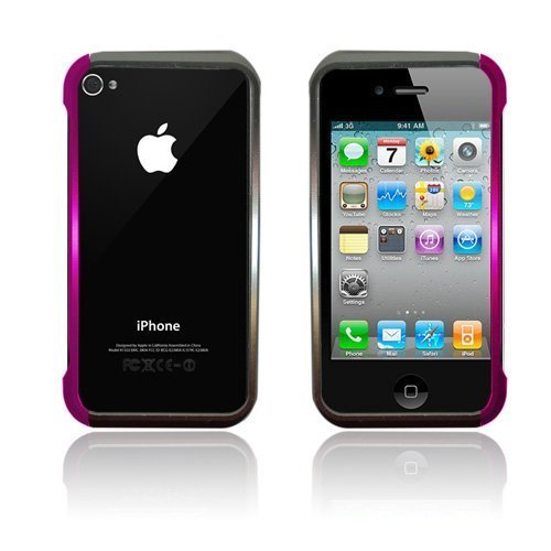 Clean Vapor Hopea Pinkki Iphone 4 / 4s Alumiini Suojakehys