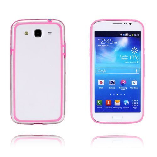 Clearbumper Pinkki Samsung Galaxy Mega 5.8 Suojakehys
