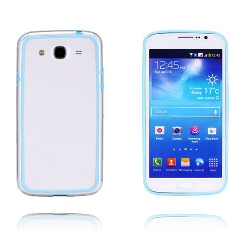 Clearbumper Sininen Samsung Galaxy Mega 5.8 Bumper Suojakehys Suojakehys