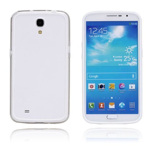 Clearbumper Valkoinen Samsung Galaxy Mega 6.3 Suojakehys