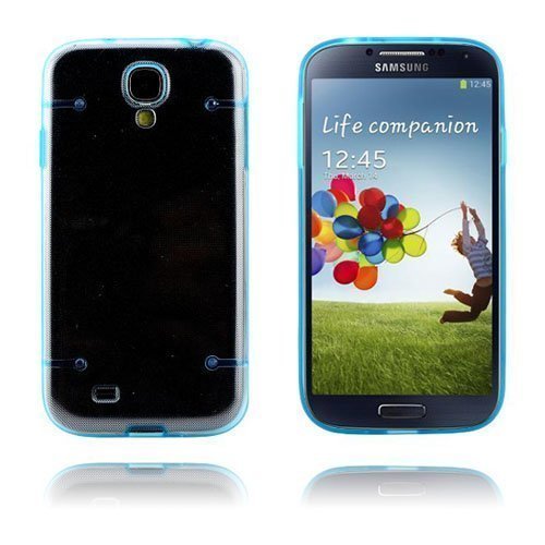 Clearcase Sininen Samsung Galaxy S4 Suojakuori