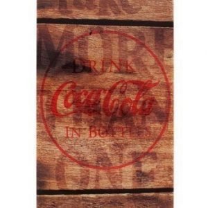 Coca-Cola Hardcover for iPhone 5 Wood