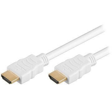 Code HDMI / HDMI Kaapeli Valkoinen 0.5m