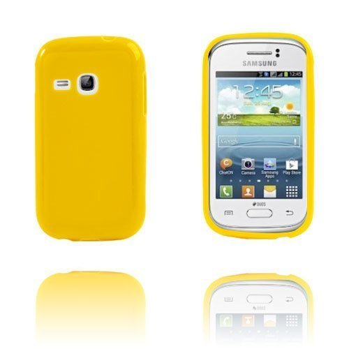Colorcase Keltainen Samsung Galaxy Young Suojakuori
