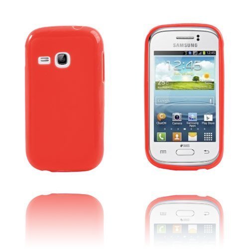 Colorcase Punainen Samsung Galaxy Young Suojakuori