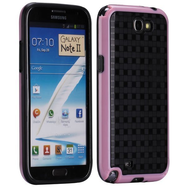 Coloredge Violetti Samsung Galaxy Note 2 Silikonikuori