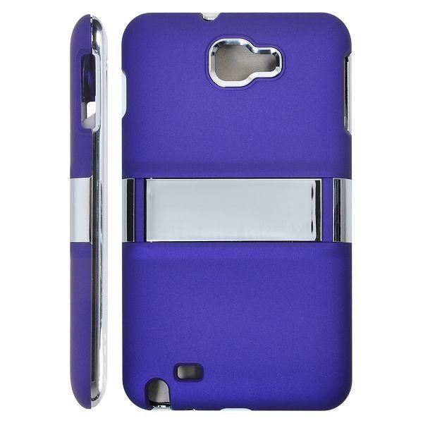 Colors & Chrome Kick-Stand Violetti Samsung Galaxy Note Suojakuori