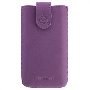 Commander Elegance DeLuxe Case XXL Nubuck Purple