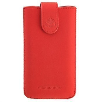 Commander Elegance DeLuxe Case XXL Nubuck Red