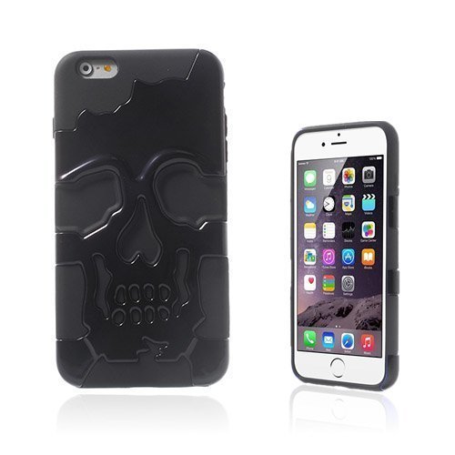 Cool Skull Musta Iphone 6 Plus Suojakuori