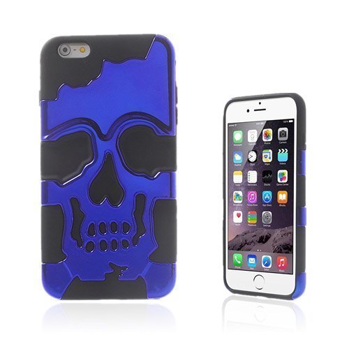 Cool Skull Sininen Iphone 6 Plus Suojakuori