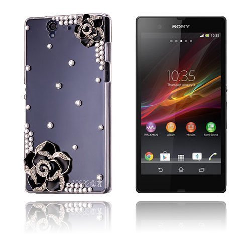 Crystal Musta Sony Xperia Z Suojakuori