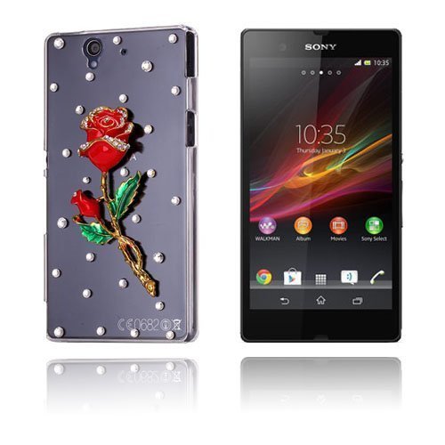 Crystal Punainen Sony Xperia Z Suojakuori