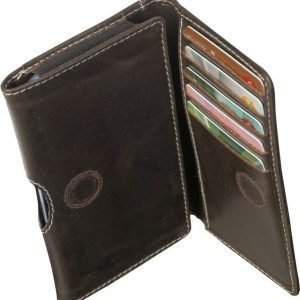 D.Bramante Leather Wallet Closed 4,8" Hunter Dark