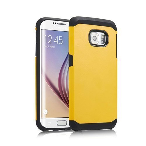 Dahl Samsung Galaxy S6 Edge Suojakuori Keltainen