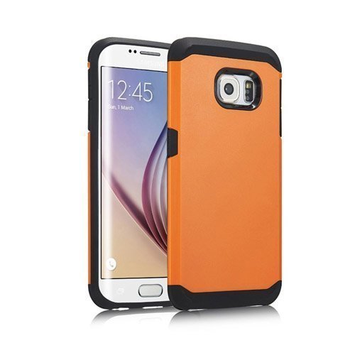 Dahl Samsung Galaxy S6 Edge Suojakuori Oranssi