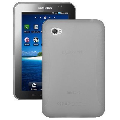 Defender Harmaa Samsung Galaxy Tab P1000 Silikonikuori