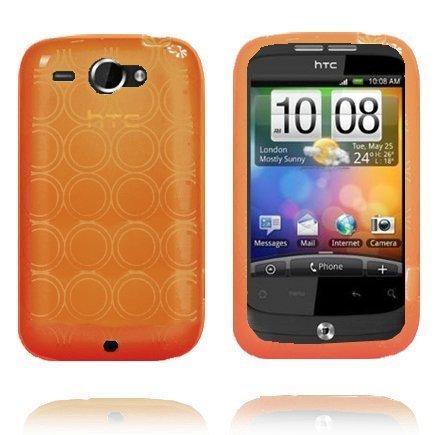 Defender Oranssi Htc Wildfire G8 Silikonikuori