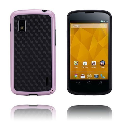 Delta Dark Pinkki Lg Google Nexus 4 Suojakuori