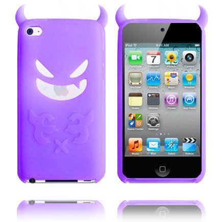 Demon Violetti Ipod Touch 4 Silikonikuori