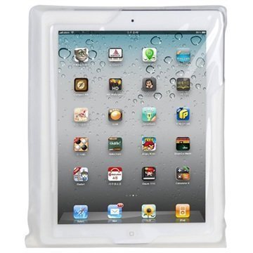 DiCAPac WP-i20 Vedenpitävä Kotelo iPad iPad 2 iPad 3 iPad 4 Valkoinen / Läpinäkyvä