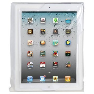 DiCAPac WP-i20 Vedenpitävä Kotelo iPad iPad 2 iPad 3 iPad 4 Valkoinen / Läpinäkyvä