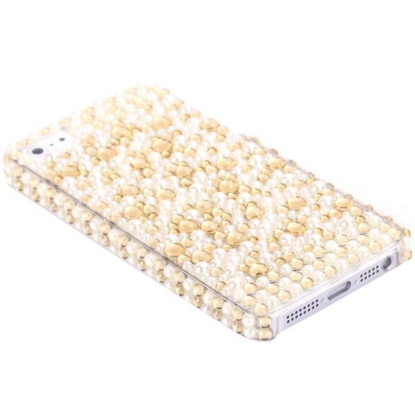 Diamond Bling Keltainen Crystals Iphone 5 Bling Suojakuori