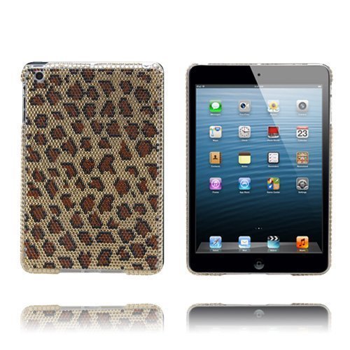 Diamond Bling Leopardi Ipad Mini Tekojalokivi Kotelo