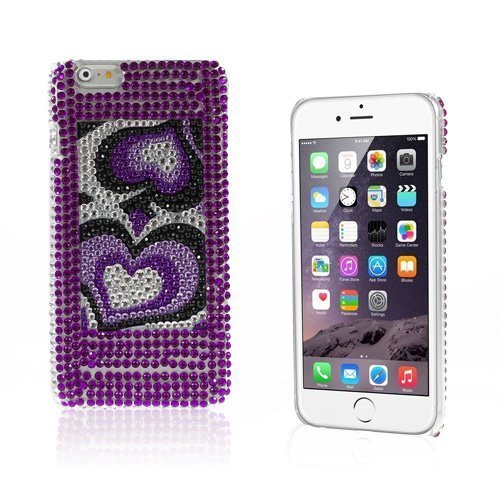 Diamond Bling Violetti Iphone 6 Plus Suojakuori