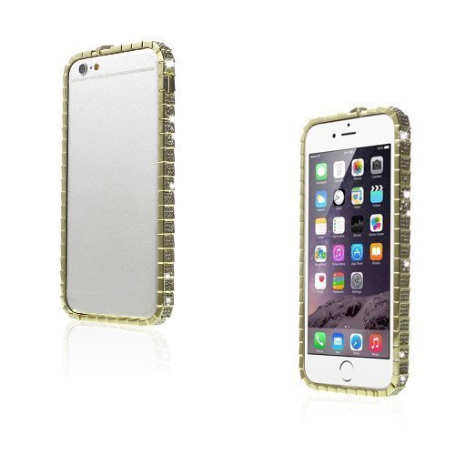 Diamond Kulta Iphone 6 Metallinen Bumper