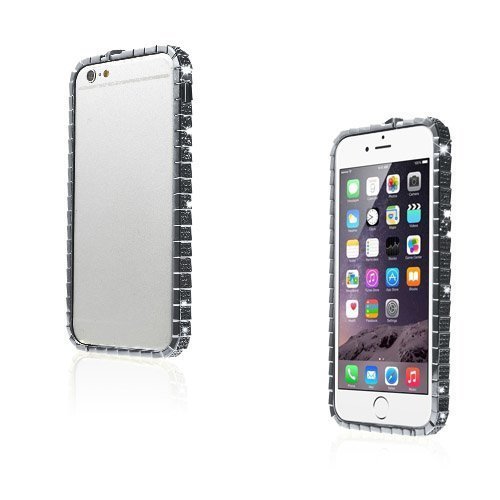 Diamond Musta Iphone 6 Metallinen Bumper