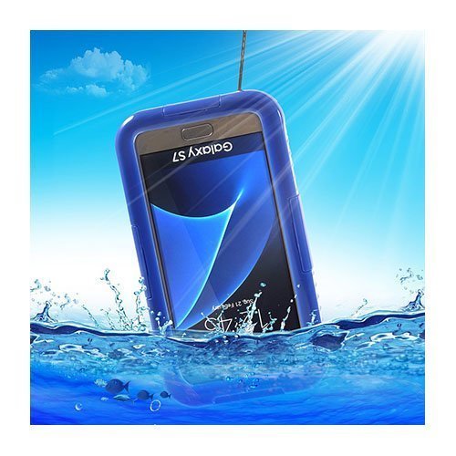Dive In Samsung Galaxy S7 Vesitiivis Kuori Sininen