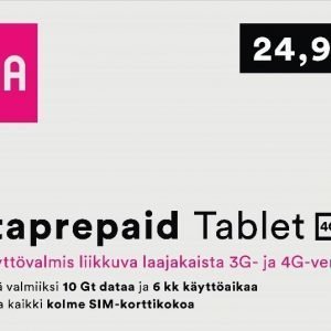 Dna Dataprepaid Liittymä 10 Gt