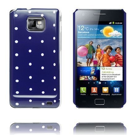 Dots & Colors Sininen Samsung Galaxy S2 Suojakuori