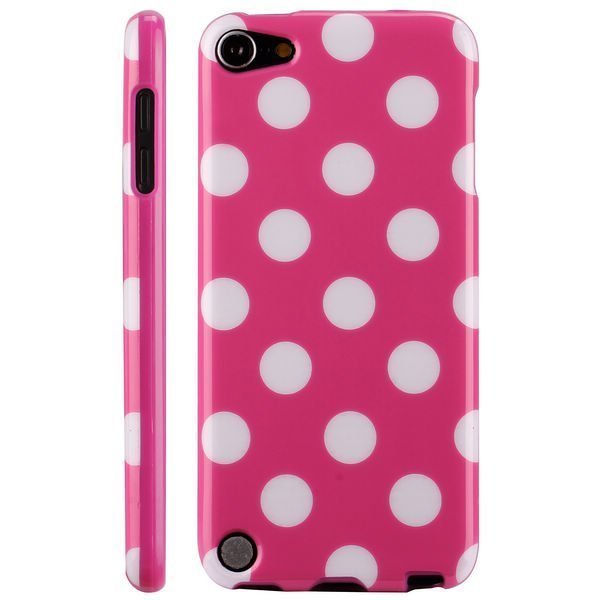 Dots & Colors Vaaleanpunainen Ipod Touch 5 Suojakuori