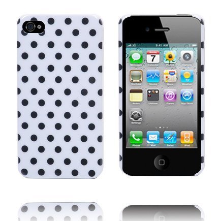Dots & Colors Valkoinen Iphone 4s Suojakuori