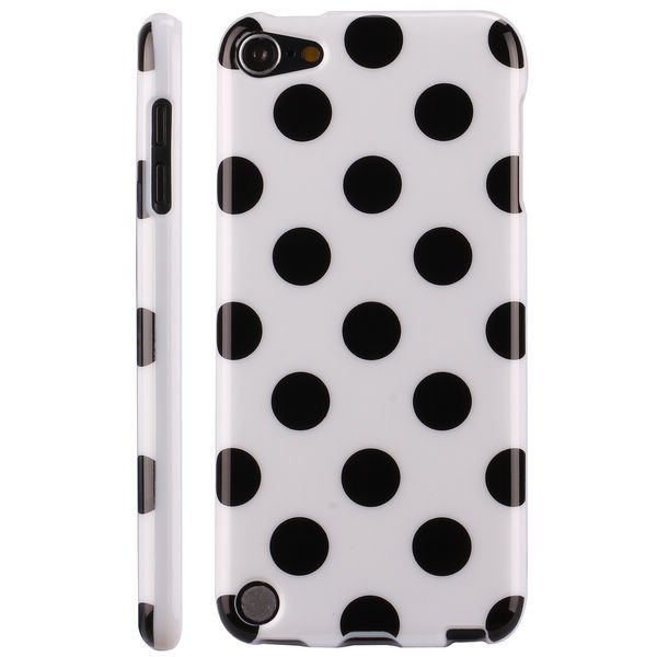 Dots & Colors Valkoinen Ipod Touch 5 Silikonikuori