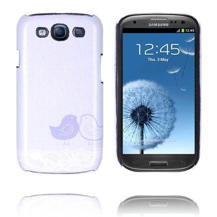 Doves Vaaleanvioletti Samsung Galaxy S3 Suojakuori