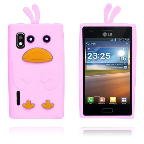 Duck Pinkki Lg Optimus L5 Suojakuori