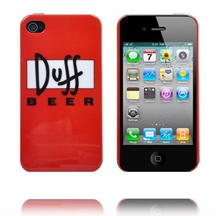 Duff Beer Iphone 4 Suojakuori Punainen