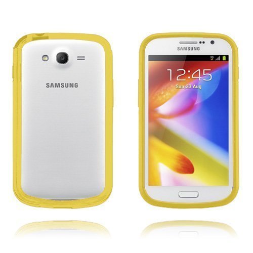 Duo Keltainen Samsung Galaxy Trend Bumper Suojakehys