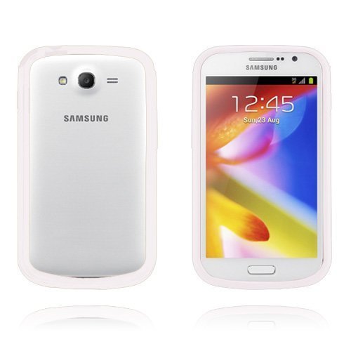 Duo Valkoinen Samsung Galaxy Trend Bumper Suojakehys